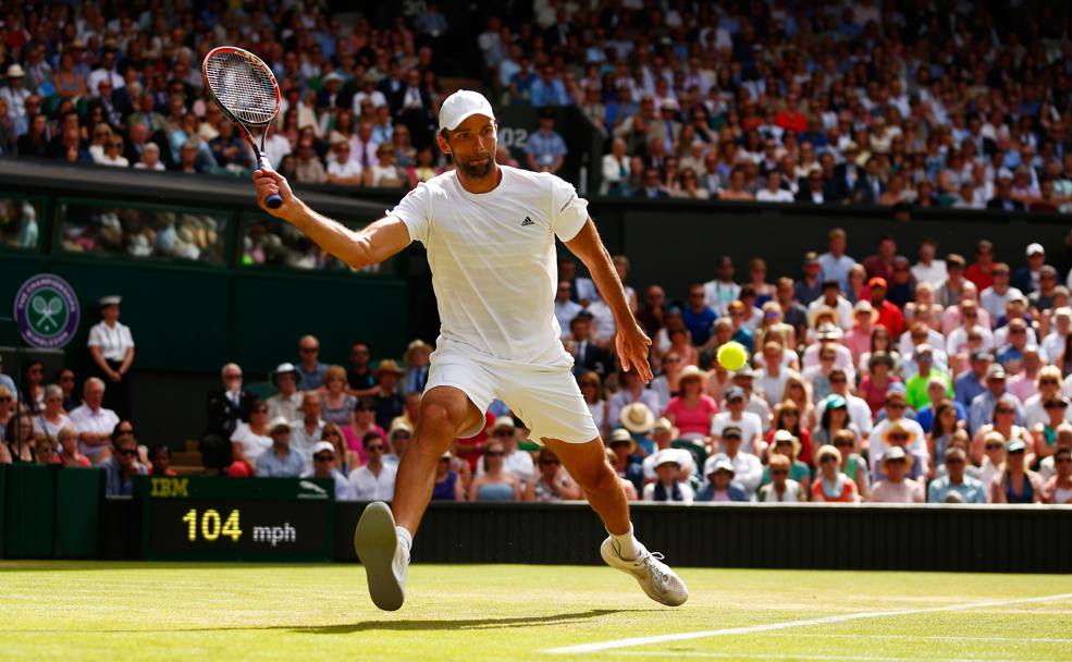 Ivo Karlovic in azione (Getty Images)